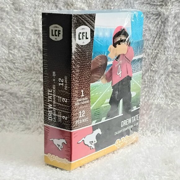 3/$40 Sealed 2016 CFL Drew Tate Mini Figure Gen 2 Series 2 by OYO Sports!! - Picture 2 of 4